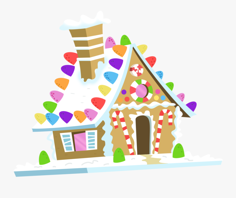 House Clipart Gingerbread Man - Gingerbread House Vector Art, Transparent Clipart