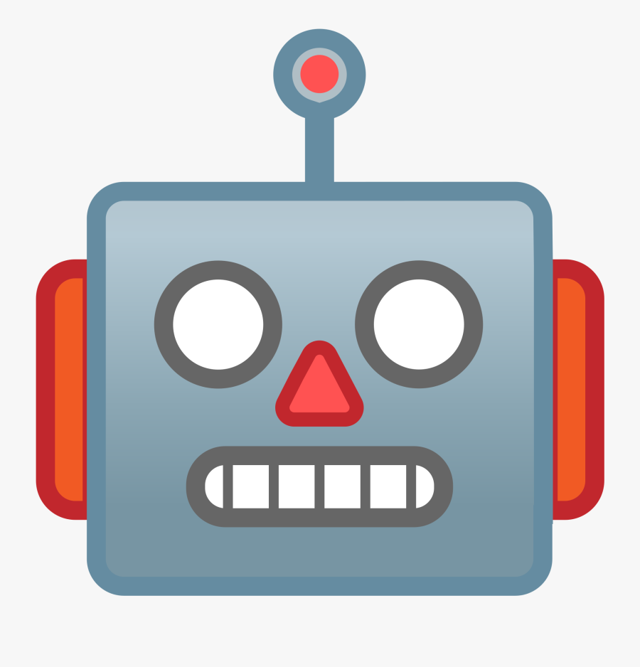 A Tale Of Bots - Robot Emoji, Transparent Clipart