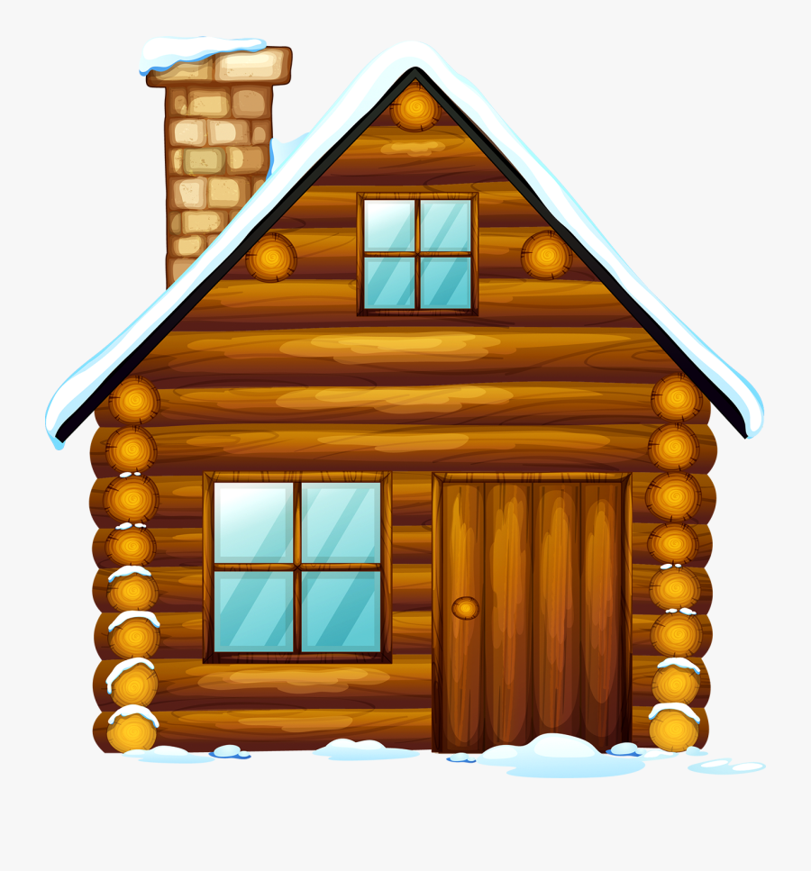 Gingerbread House Clip - Draw Santa Claus House, Transparent Clipart