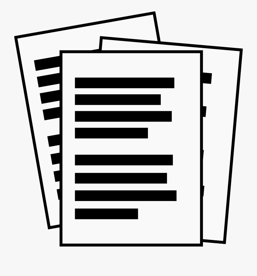 Document Clipart, Transparent Clipart