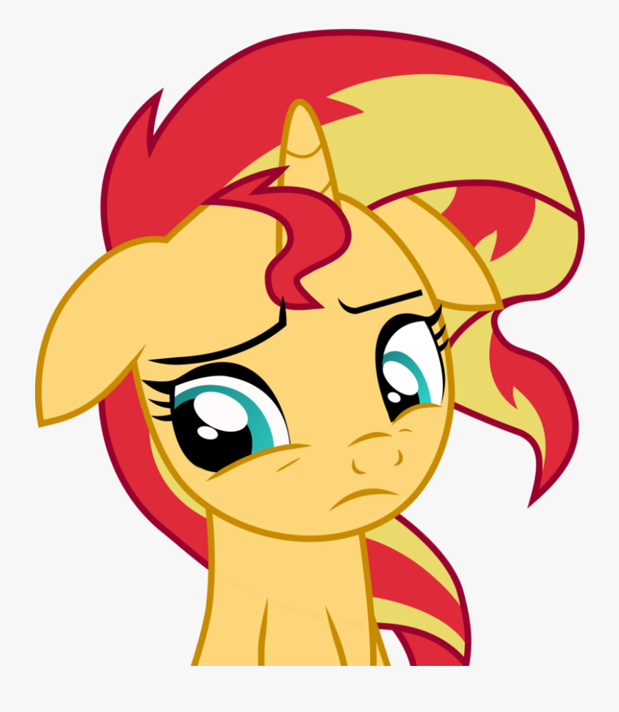 [vector] Sunset Shimmer Pony - Pony Mlp Sunset Shimmer Vector, Transparent Clipart