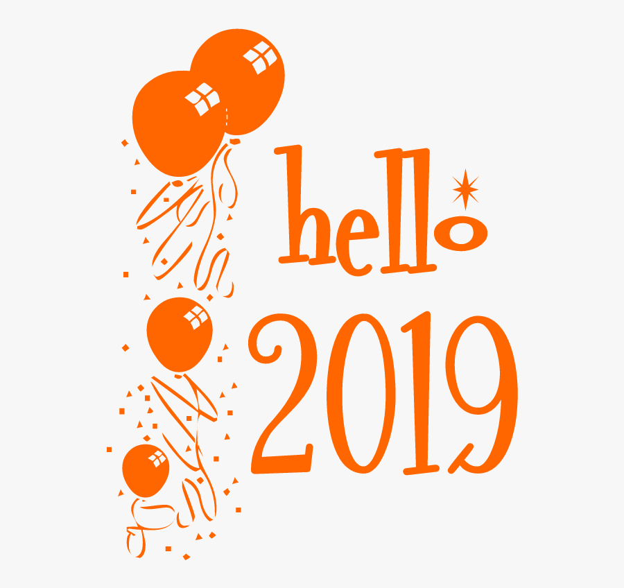 Happy New Year - Illustration, Transparent Clipart