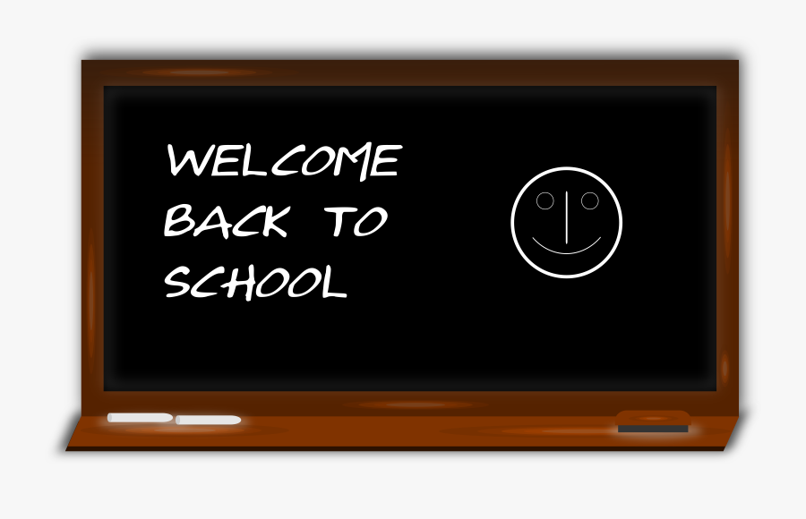 Black Board Big Image - Led-backlit Lcd Display, Transparent Clipart