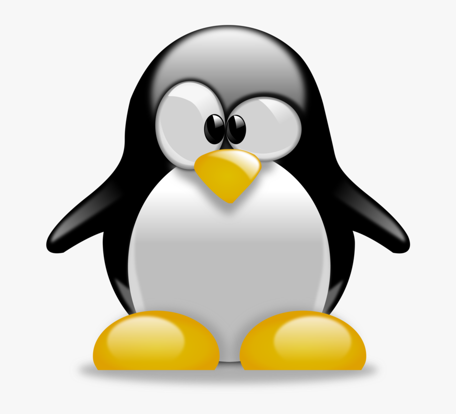 Penguin Tux Clip Art Free Vector In Open Office Drawing, Transparent Clipart