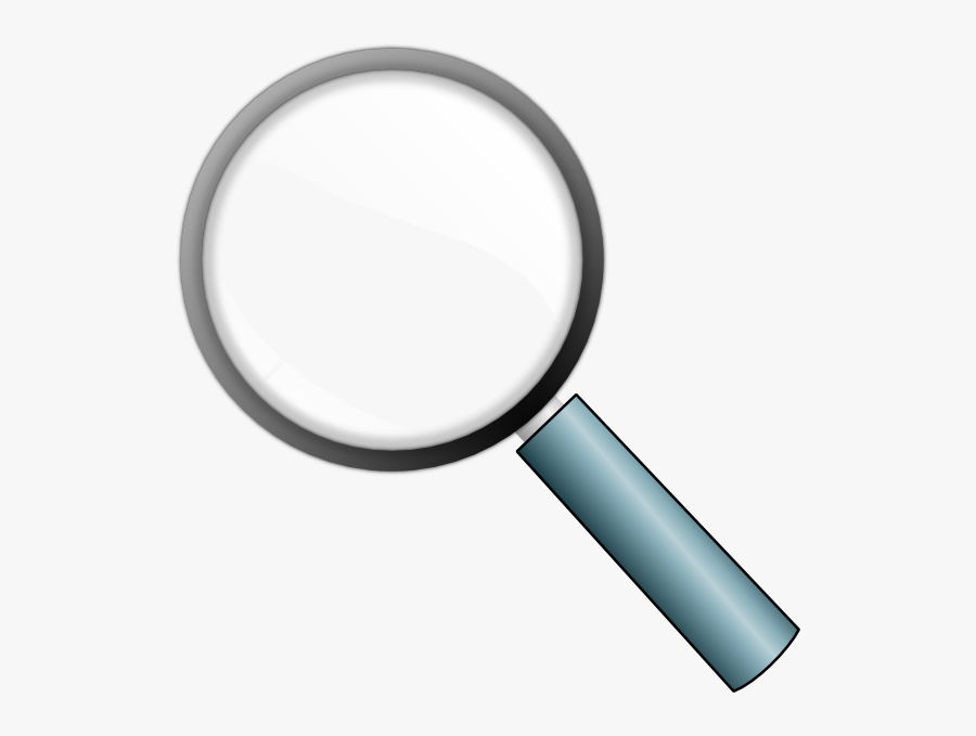 Transparent Magnifying Glass Clip Art At Clker - Magnifying Glass Clipart Png, Transparent Clipart