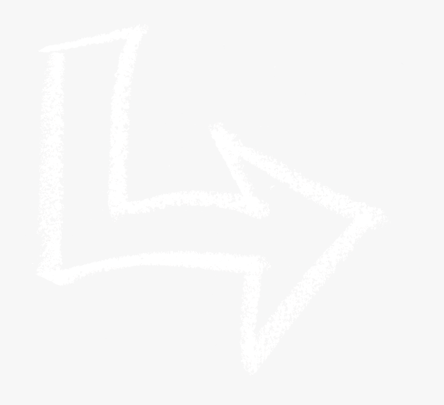 Transparent Chalkboard Frame Clipart - Chalk Drawn Arrow Png, Transparent Clipart