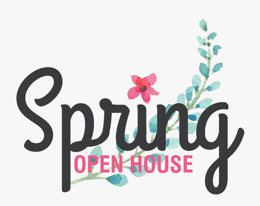 Spring Open House Event Clipart , Png Download - Shopping Spring Open House, Transparent Clipart