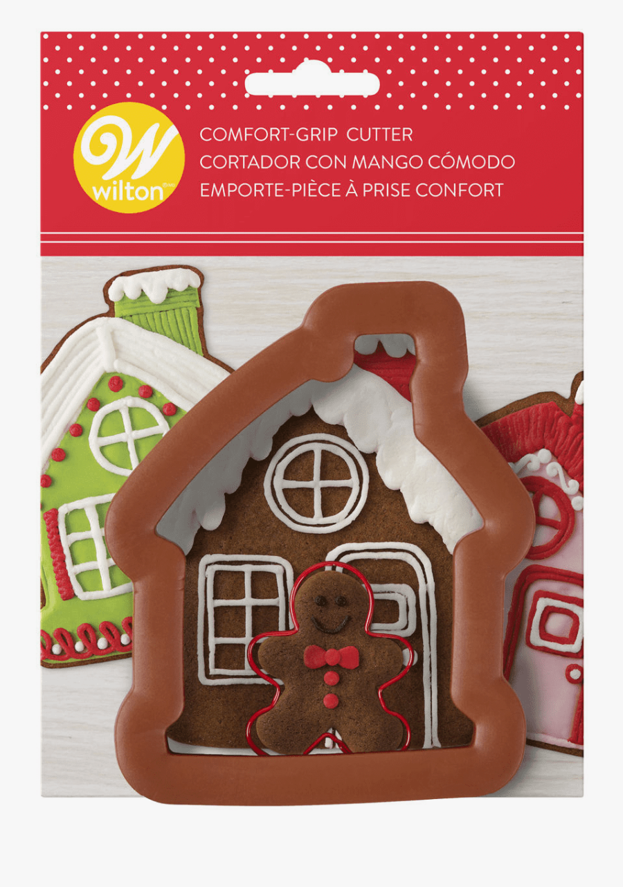 Transparent Gingerbread Man Png - Gingerbread House, Transparent Clipart