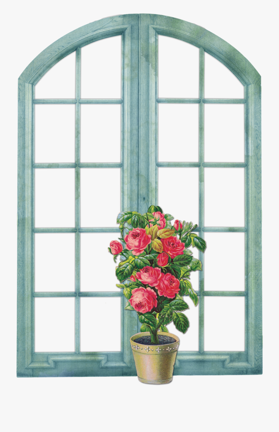 Floral Theme Crafting Pinterest - Ventana Png, Transparent Clipart