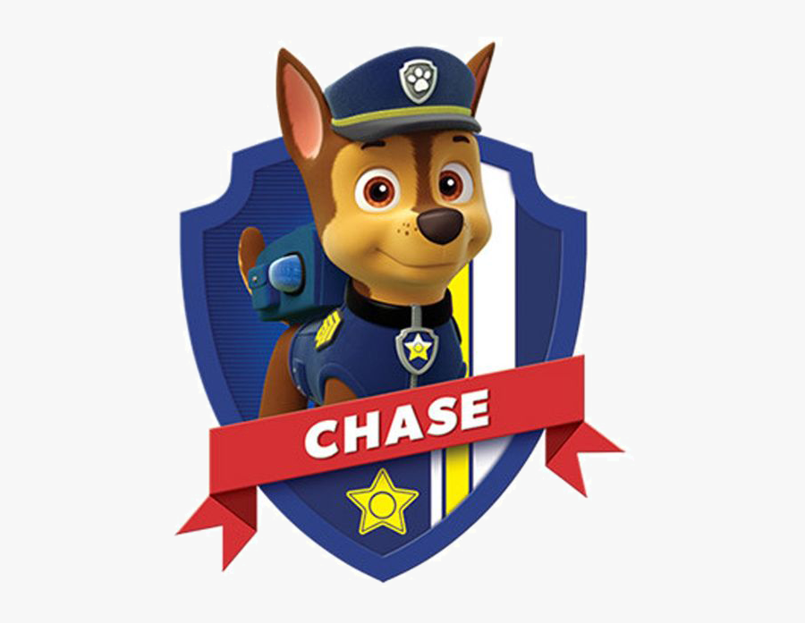 Paw Patrol Clip Art Chase Head Paw Patrol Badge - Paw Patrol Badge Chase, Transparent Clipart