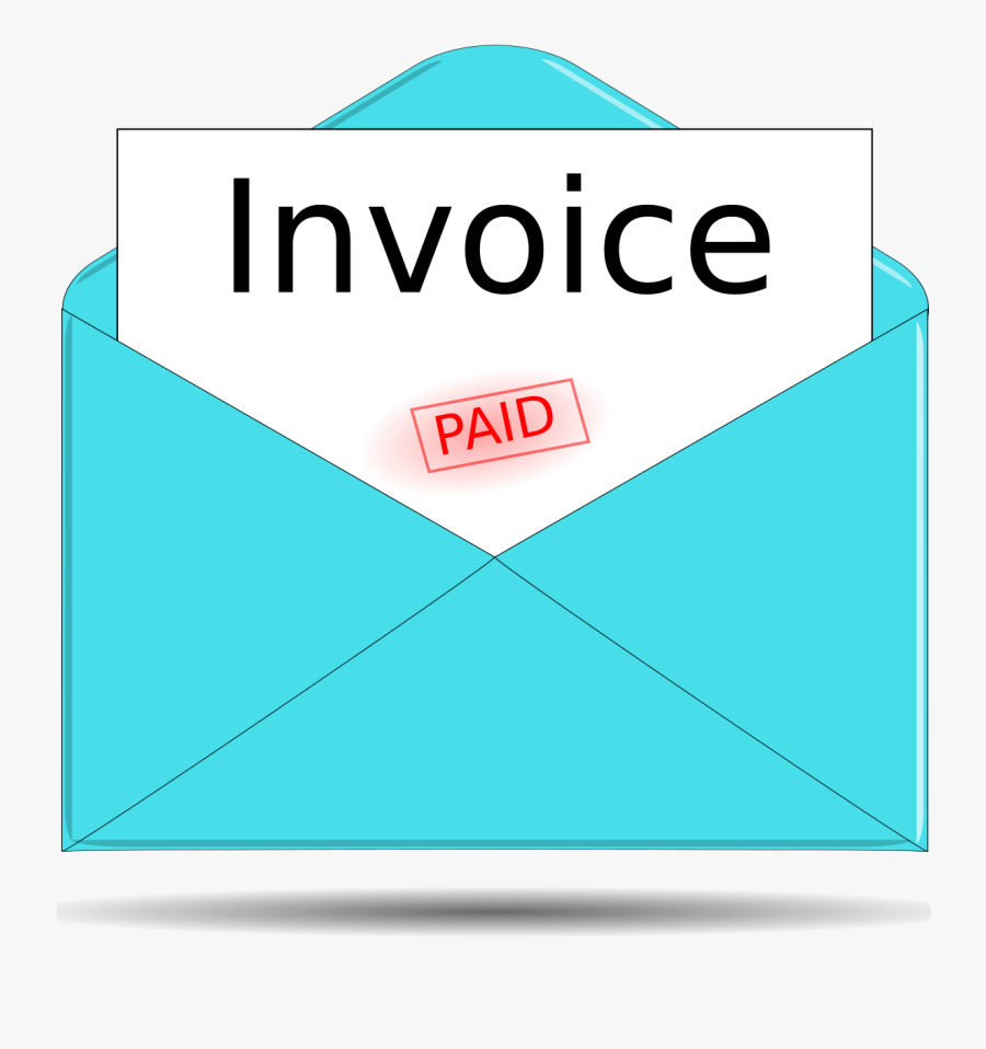 Mail Clipart Reminder - Invoice Paid Clipart, Transparent Clipart