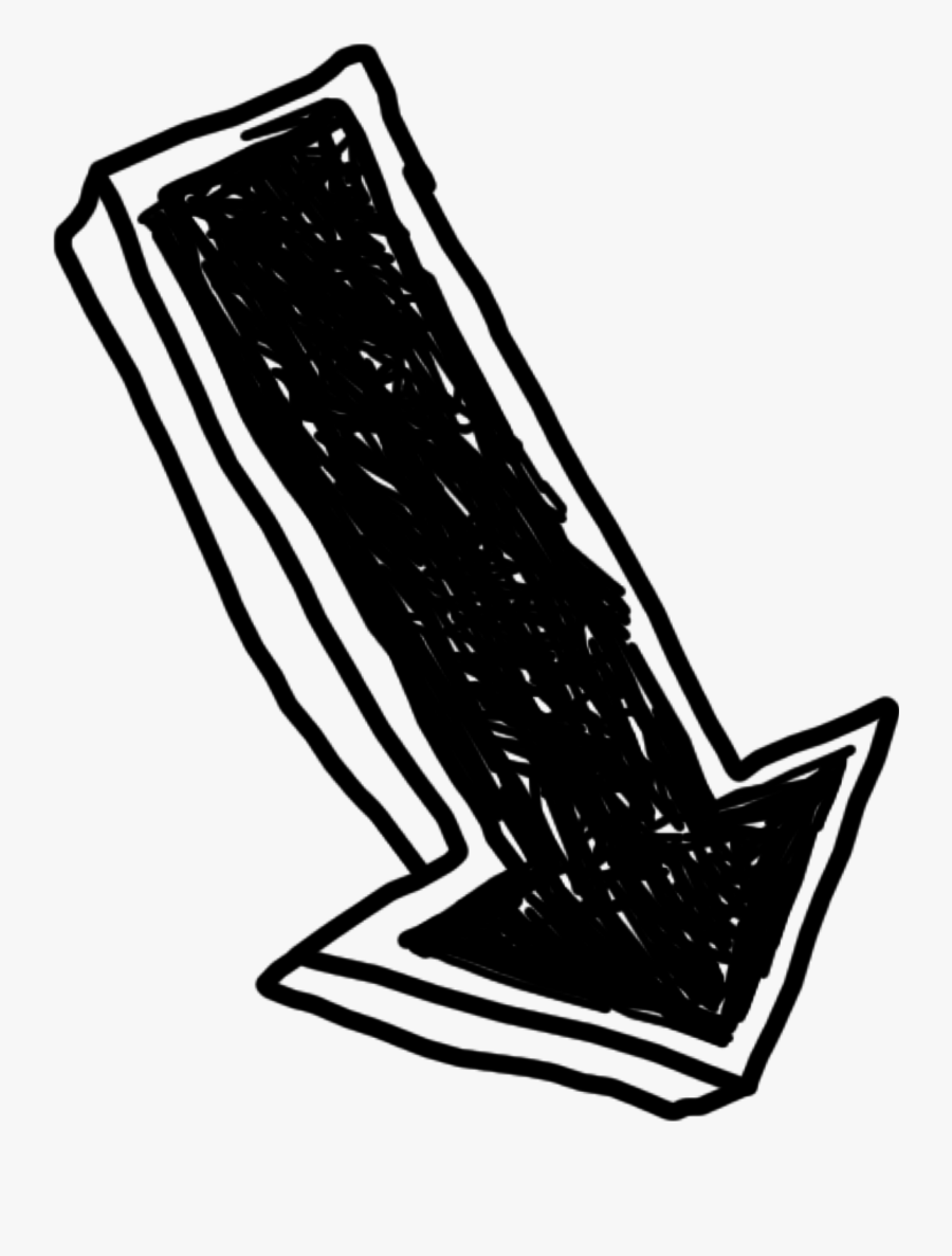 Chalk Arrow Png, Transparent Clipart