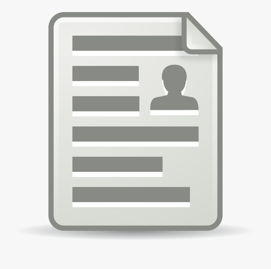 Document Big Image Png - Biodata Clipart, Transparent Clipart