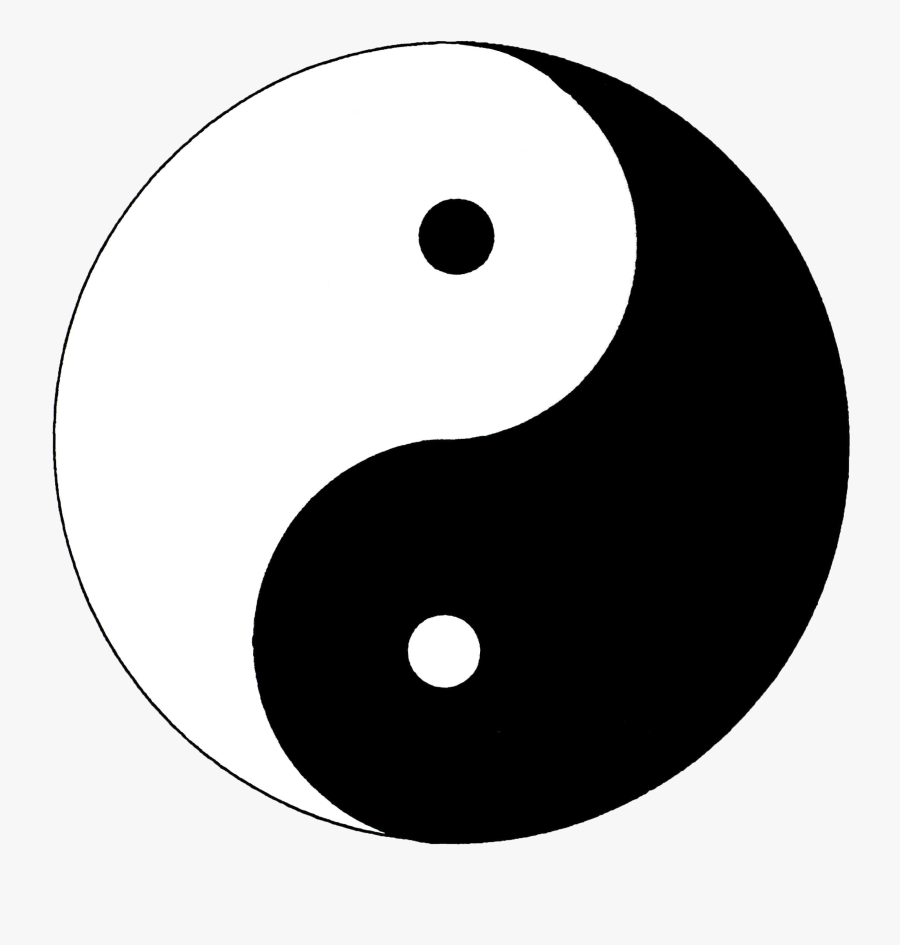 The Yin-yang Symbol Is A Constant Reminder That Life - Yin And Yang Png, Transparent Clipart