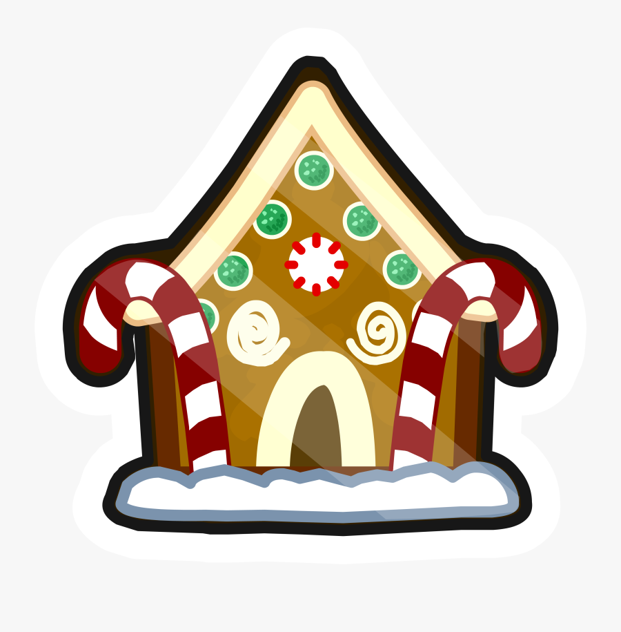 Gingerbread House Png Page - Gingerbread House Icon, Transparent Clipart