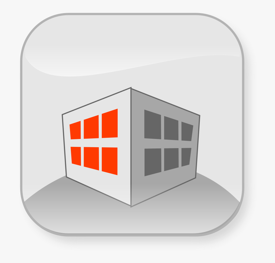 Office - Short Building Clipart, Transparent Clipart