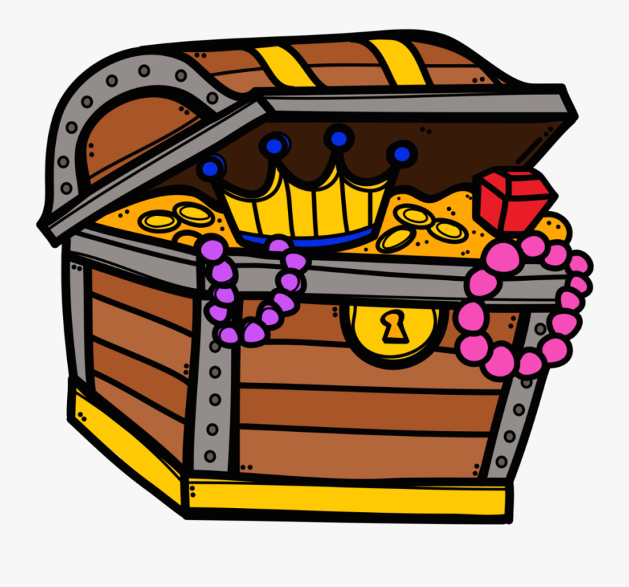 56512 - Treasure Chest Clip Art Png, Transparent Clipart