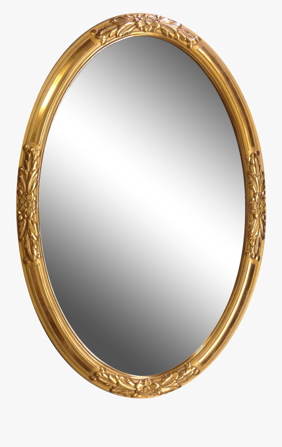 Oval Mirror Frame Png Clipart , Png Download - Oval Mirror Frame Png, Transparent Clipart