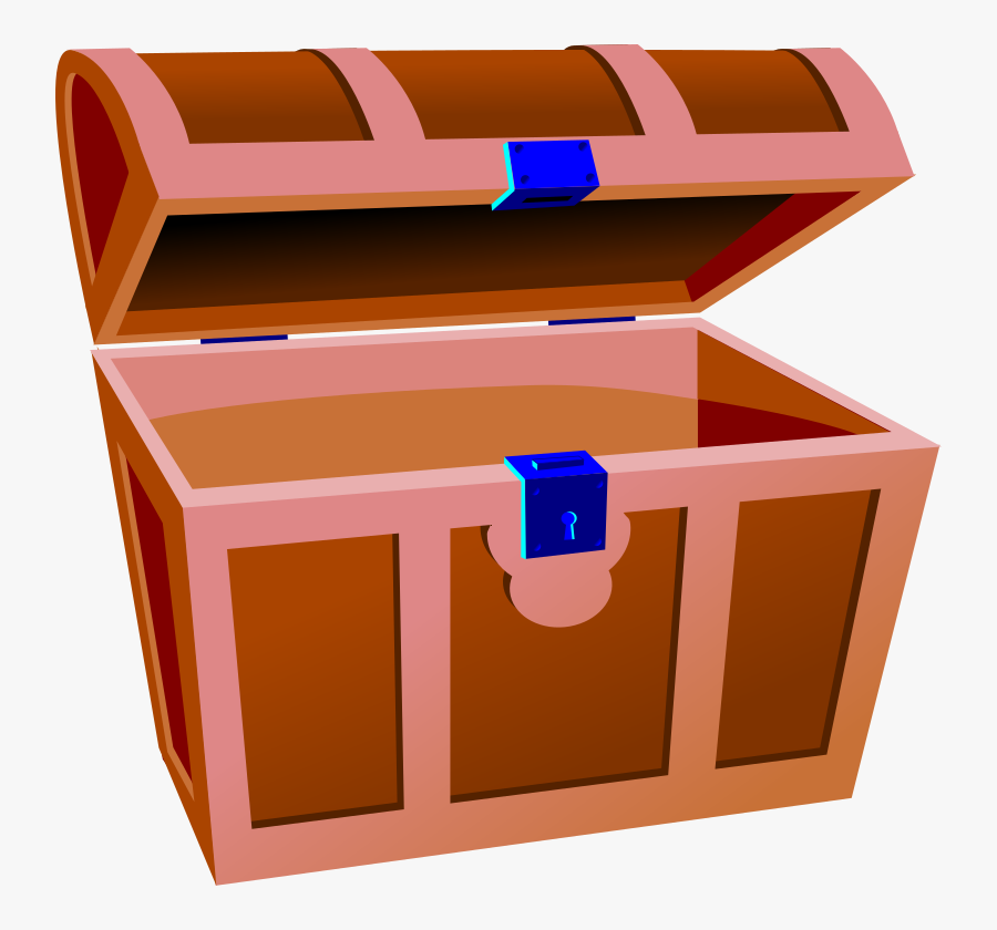 Treasure Chest Clip Art, Transparent Clipart