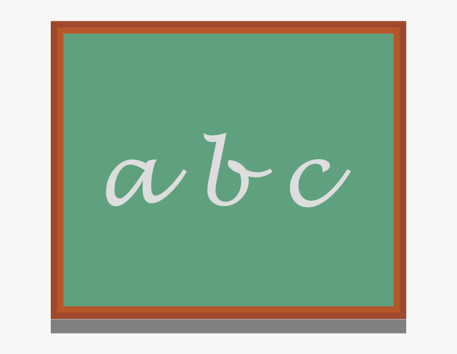 Chalkboard - Calligraphy, Transparent Clipart