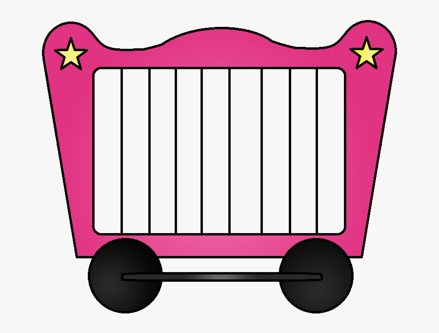 Graphics By Ruth Download - Circus Train Car Coloring Page, Transparent Clipart