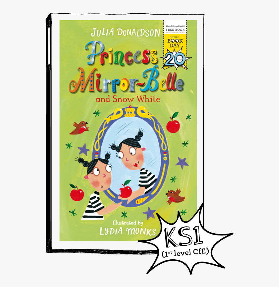 Celebrate World Book Day 2017 With A £1 Book "princess - Princess Mirror Belle And Snow White, Transparent Clipart