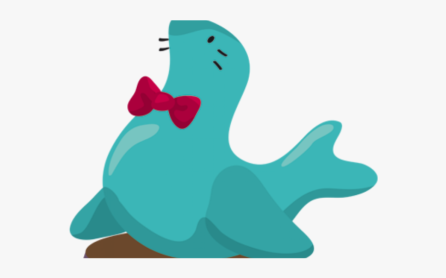 Foca De Circo Vetor, Transparent Clipart