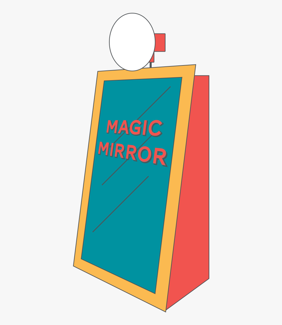 Magic Mirror Photobooth Icon, Transparent Clipart