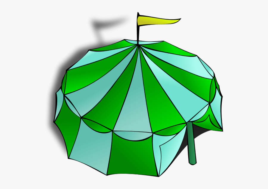 Canopy - Clipart - Circus Tent Clip Art, Transparent Clipart