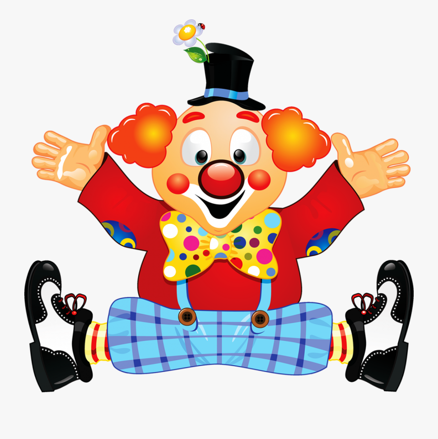 Clown In Circus Clipart - Palyaço Png, Transparent Clipart