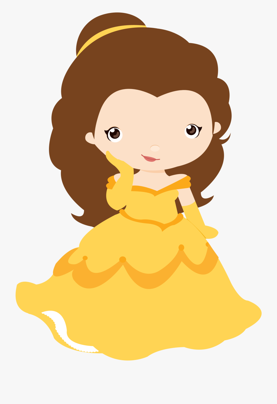 Bela E A Fera Cute Png, Transparent Clipart