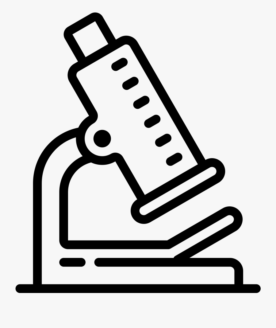 Microscope Icon - Transparent Science Icon, Transparent Clipart