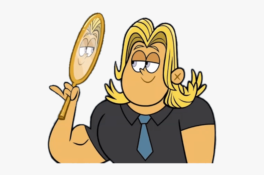 Bunsen Character Jerk Von Handsome Looking In The Mirror - Looking In The Mirror Png, Transparent Clipart