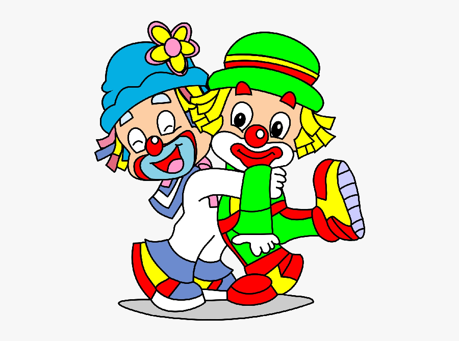 Creepy Circus Clown Clip Art Cliparts - Patati Patatá Vetor, Transparent Clipart