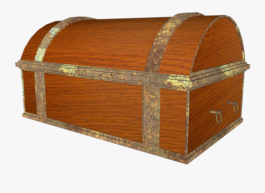 Pirate Chest Clipart - Plywood, Transparent Clipart