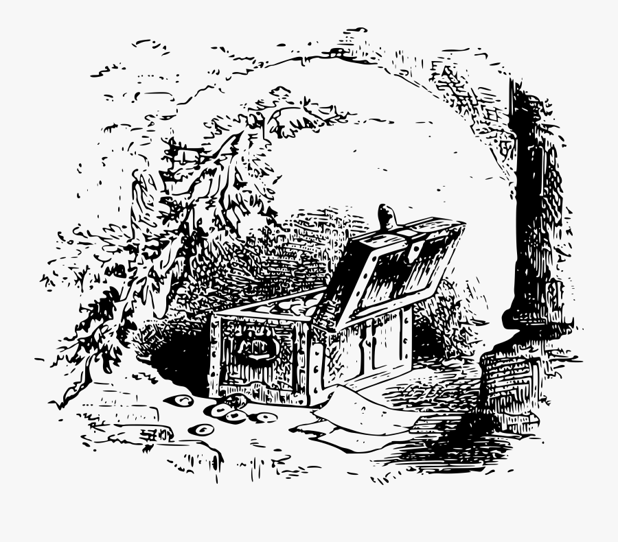 Treasure Chest Vintage - Vintage Treasure Chest Clipart, Transparent Clipart