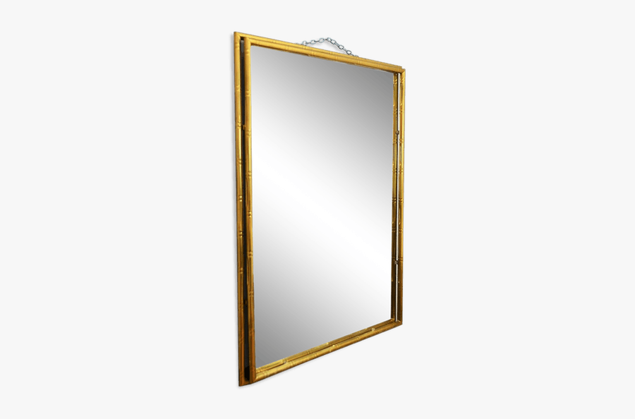 Clipart Black And White Library Mirror Clip Brass - Mirror, Transparent Clipart