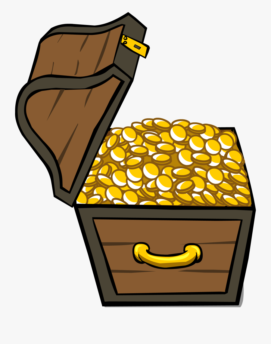 Treasure Chest Clipart, Transparent Clipart