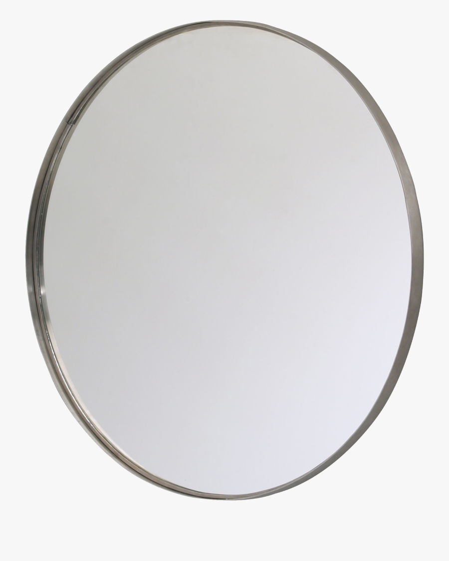 Product Circle Angle Mirror - Ikea Round Metal Mirror, Transparent Clipart