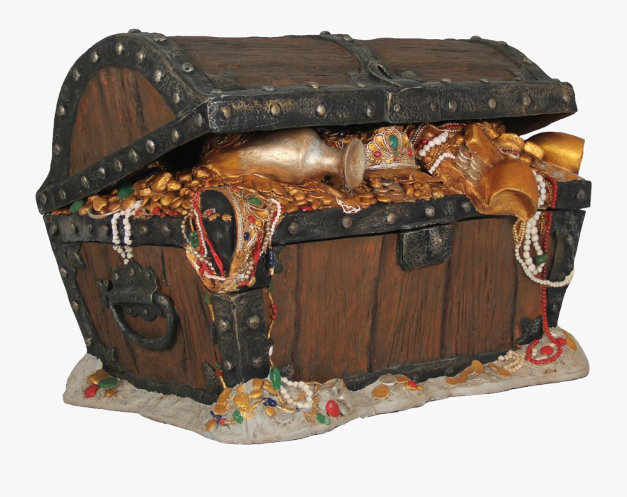 Treasure Chest Png Free Image - Transparent Pirate Treasure Chest, Transparent Clipart
