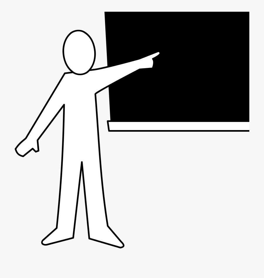 Clipart Presentation Image - Presentation Clipart Black And White, Transparent Clipart