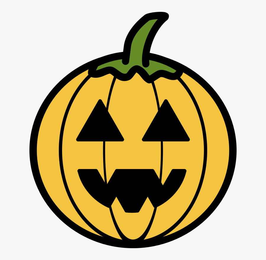 Jack O& - Simple Cute Jack Olantern, Transparent Clipart