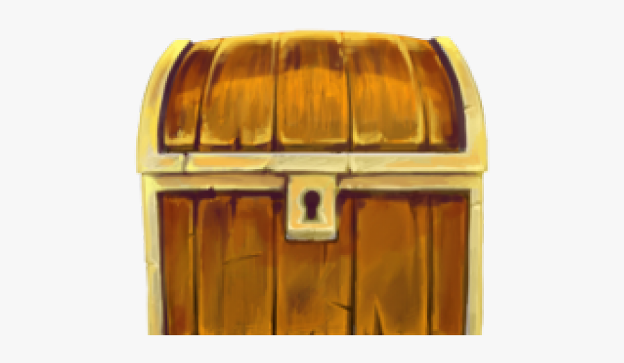 Free Treasure Chest Clipart - Wood, Transparent Clipart