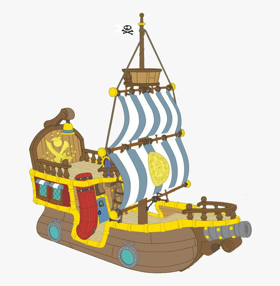 Clip Art Pix For Characters Clipart - Jake And The Neverland Pirates Ship, Transparent Clipart