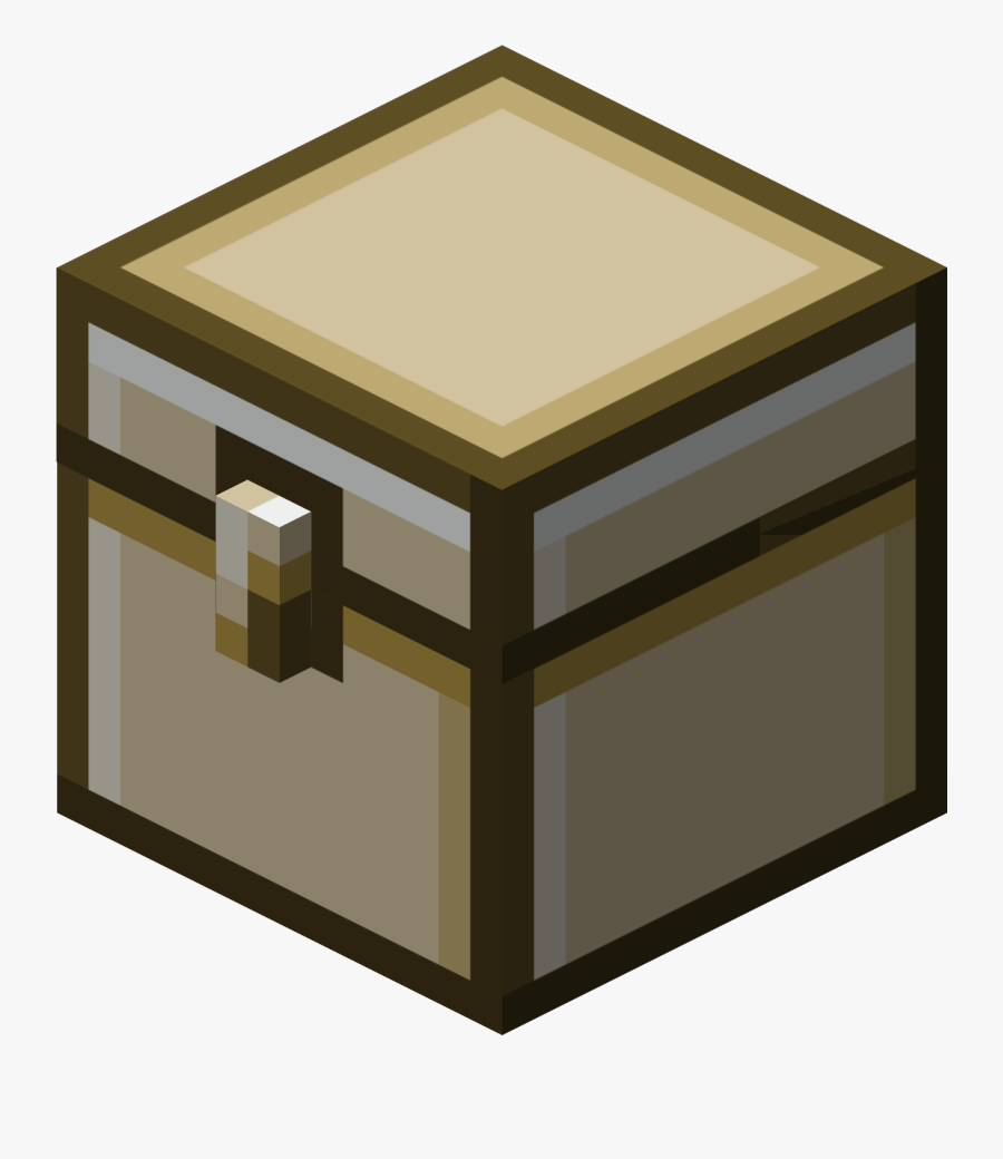 Minecraft Treasure Chest Png - Minecraft Chest Png, Transparent Clipart
