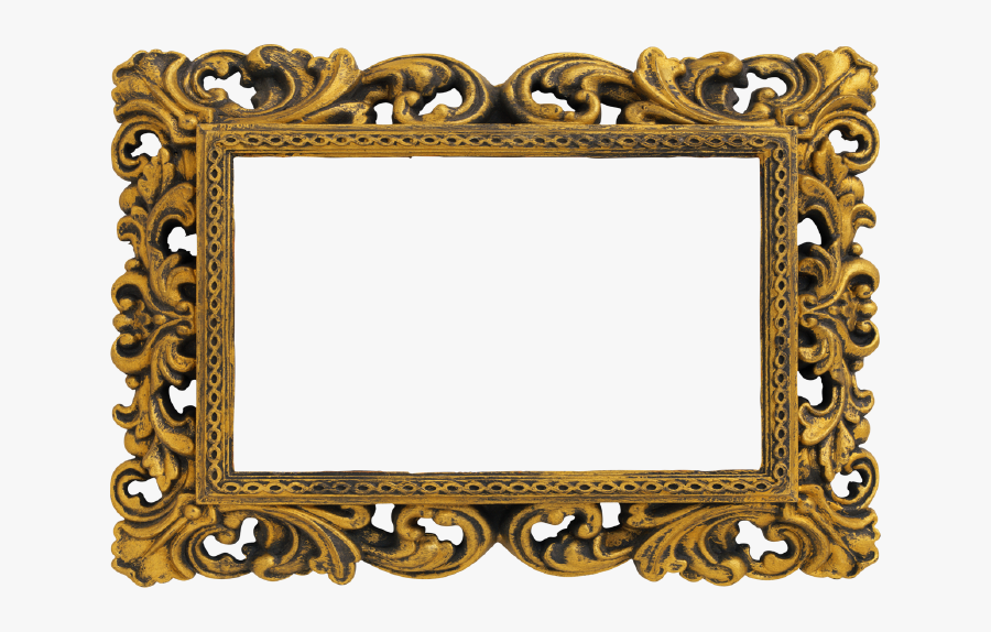 Vector Black And White Stock Picture Frame Clipart - Frames Clip Art, Transparent Clipart