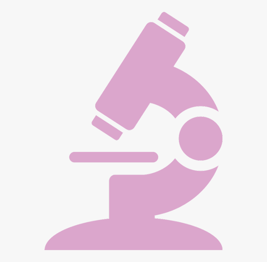Microscope Clipart Pink - Microscope Logo Png Pink, Transparent Clipart