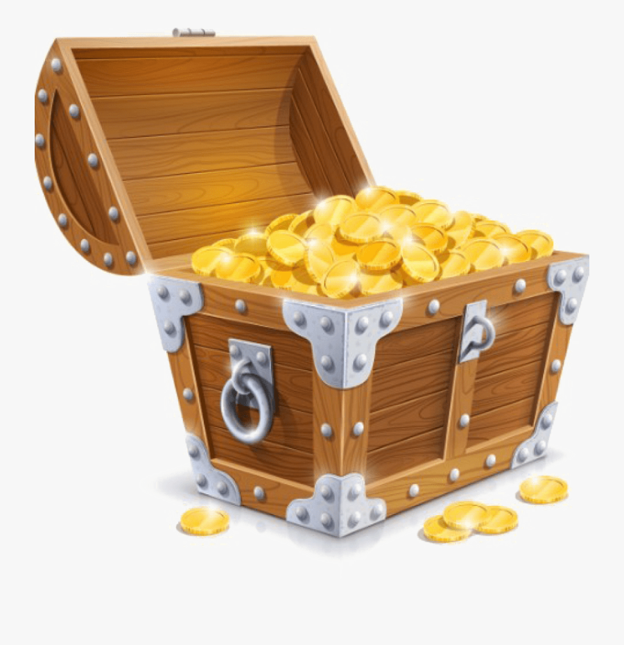 Treasure Clipart Transparent Background - Treasure Chest Transparent Background, Transparent Clipart