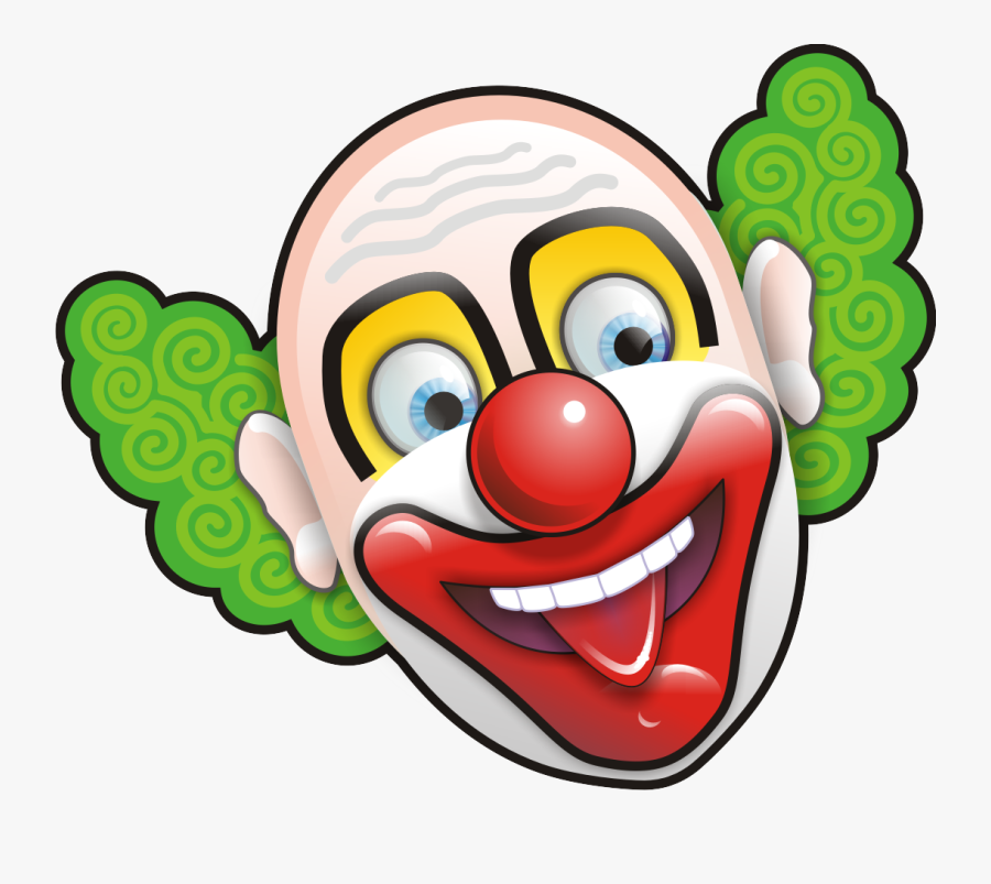 Clown Face Clip Art, Transparent Clipart