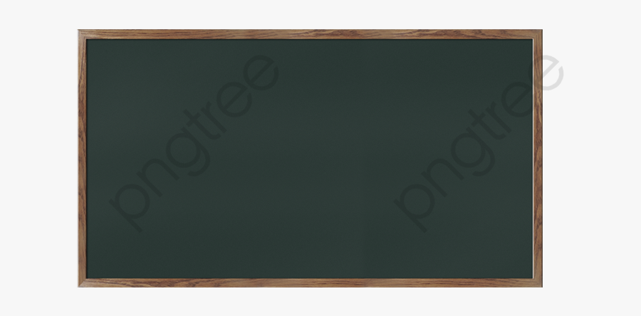 Blackboard Clipart Border - Wood, Transparent Clipart
